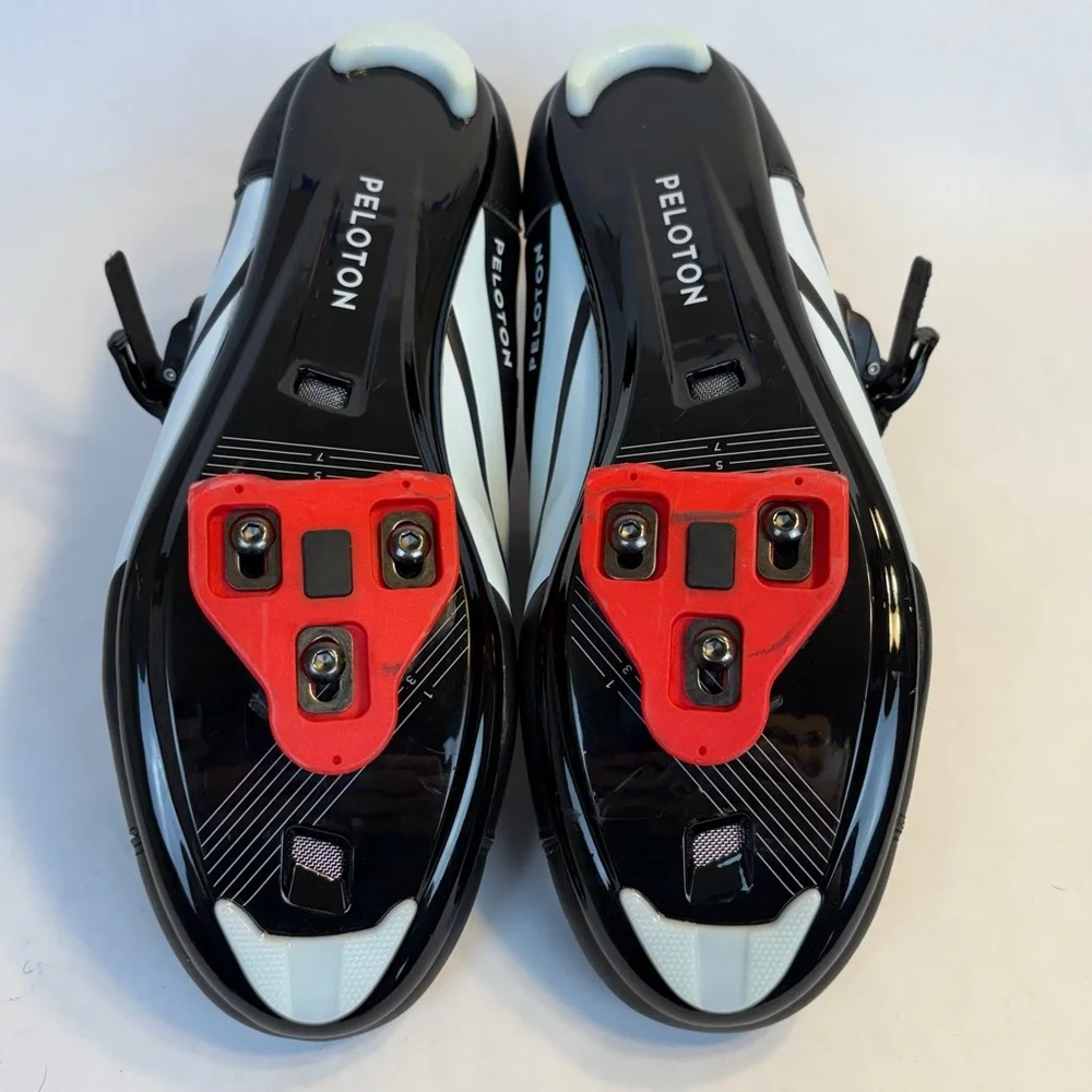 Peloton Cycling Shoes Size 45 (Men's 11) Look Delta Cleats Black Spin Bike Ride